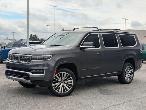 Baltic Gray Metallic Clearcoat 2024 Jeep Grand Wagoneer L Series III 4x4
