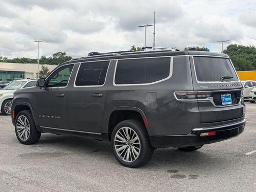 Baltic Gray Metallic Clearcoat 2024 Jeep Grand Wagoneer L Series III 4x4