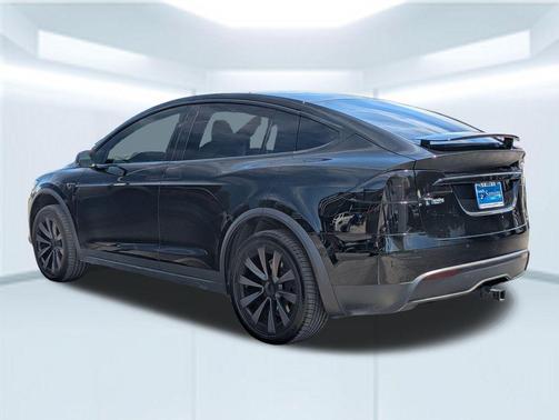 Solid Black 2022 Tesla Model X Plaid Tri Motor All-Wheel Drive