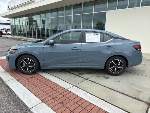 Atlantic Gray Metallic 2025 Nissan Sentra SV