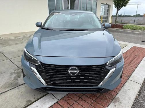 Atlantic Gray Metallic 2025 Nissan Sentra SV