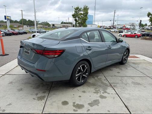 Atlantic Gray Metallic 2025 Nissan Sentra SV