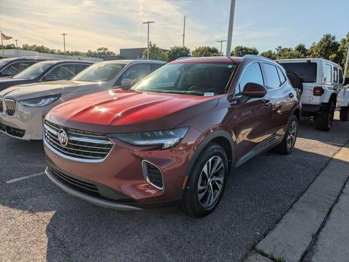 Cinnabar Metallic 2023 Buick Envision Essence FWD