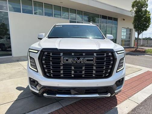 White Frost Tricoat 2025 GMC Yukon Denali Ultimate