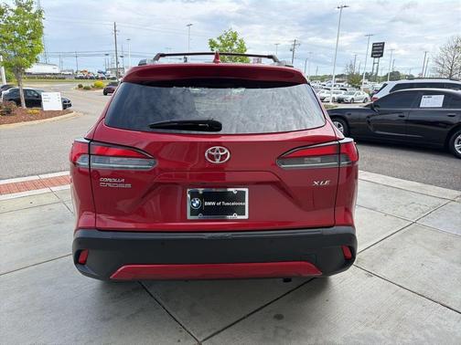 Barcelona Red Metallic 2024 Toyota Corolla Cross XLE