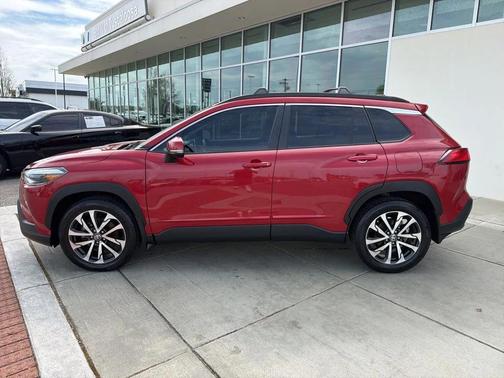 Barcelona Red Metallic 2024 Toyota Corolla Cross XLE