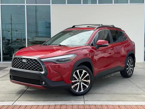 Barcelona Red Metallic 2024 Toyota Corolla Cross XLE