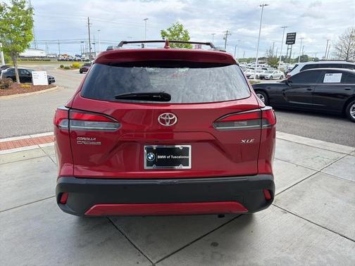 Barcelona Red Metallic 2024 Toyota Corolla Cross XLE