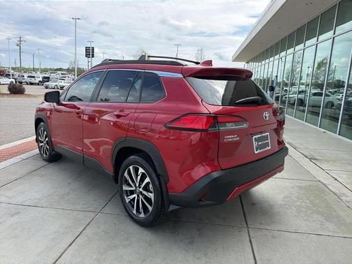 Barcelona Red Metallic 2024 Toyota Corolla Cross XLE
