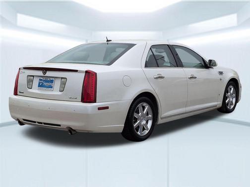 White Diamond Tricoat 2008 Cadillac STS V8