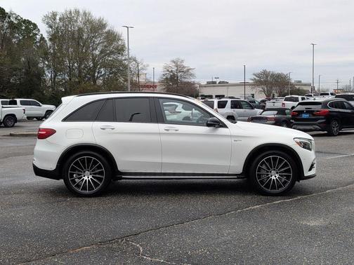 White 2018 Mercedes-Benz AMG GLC 43 4MATIC