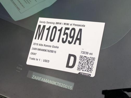 2019 Alfa Romeo Giulia Base