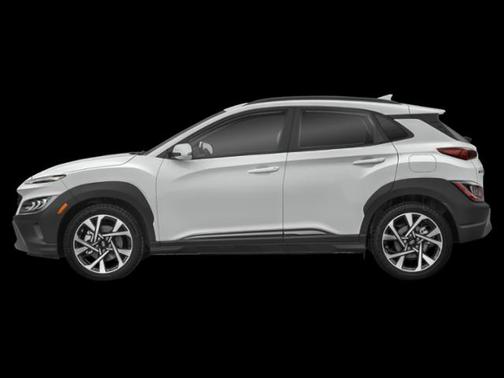 Lunar White 2023 Hyundai KONA Limited