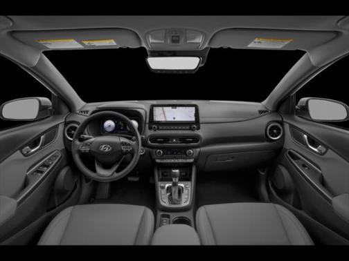 Lunar White 2023 Hyundai KONA Limited