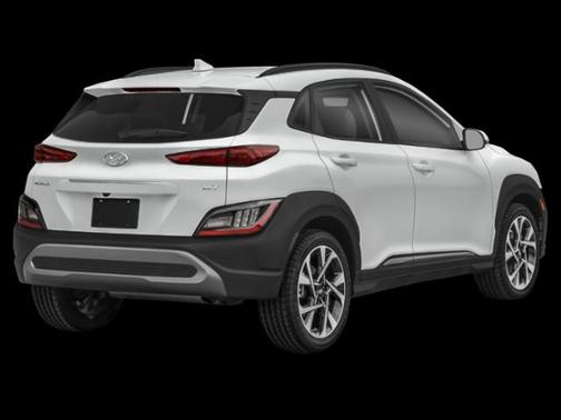 Lunar White 2023 Hyundai KONA Limited
