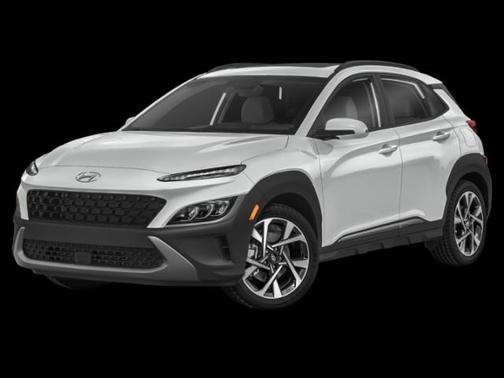 Lunar White 2023 Hyundai KONA Limited
