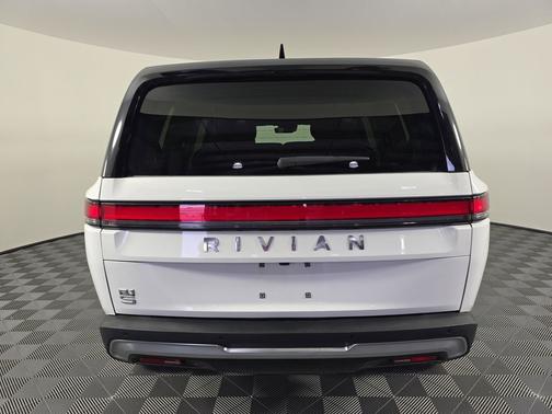 Glacier White 2023 Rivian R1S Adventure Package