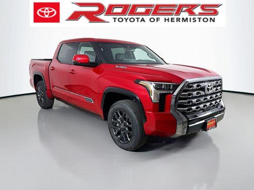 Supersonic Red 2026 Toyota Tundra Hybrid Platinum