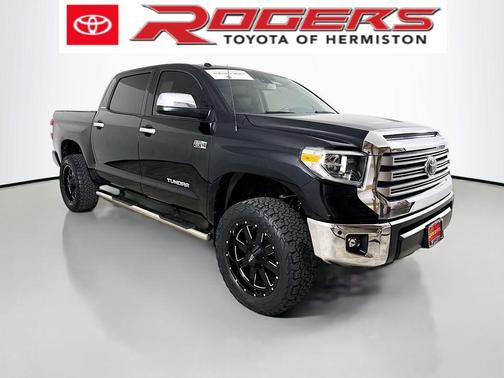 Midnight Black Metallic 2018 Toyota Tundra Limited