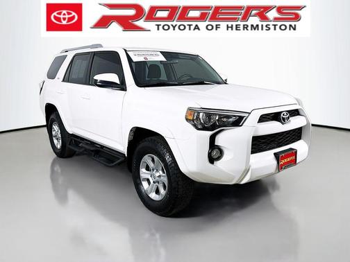 Super White 2017 Toyota 4Runner SR5