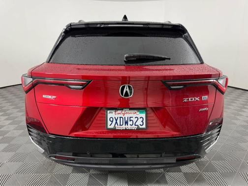 Scarlet Red Metallic 2024 Acura ZDX Type S
