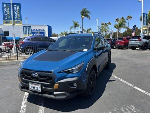 Geyser Blue 2024 Subaru Crosstrek Wilderness