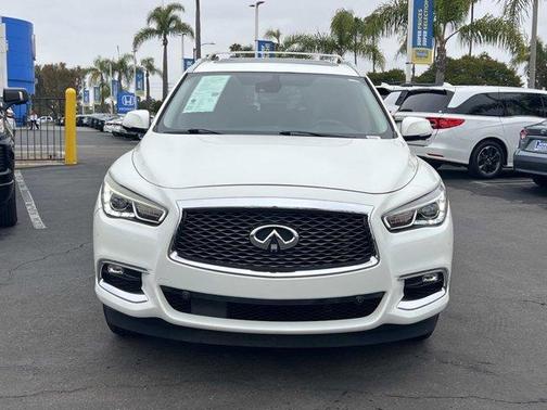 Majestic White 2019 INFINITI QX60 Luxe