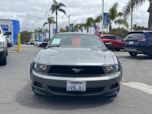 Sterling Gray Metallic 2012 Ford Mustang V6