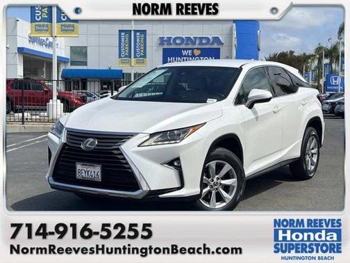White Pearl 2018 Lexus RX 350