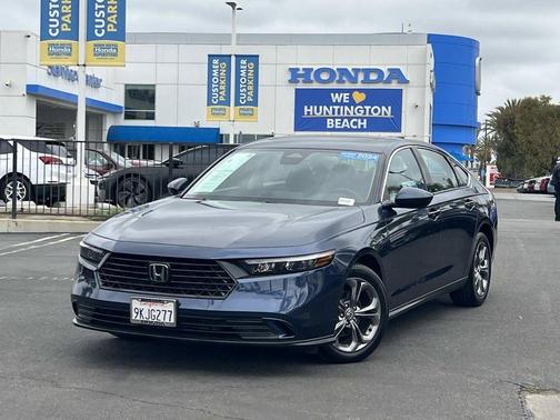 Blue 2024 Honda Accord EX