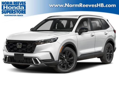 Platinum White Pearl 2026 Honda CR-V Hybrid Sport Touring