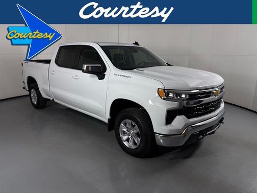 Summit White 2026 Chevrolet Silverado 1500 LT