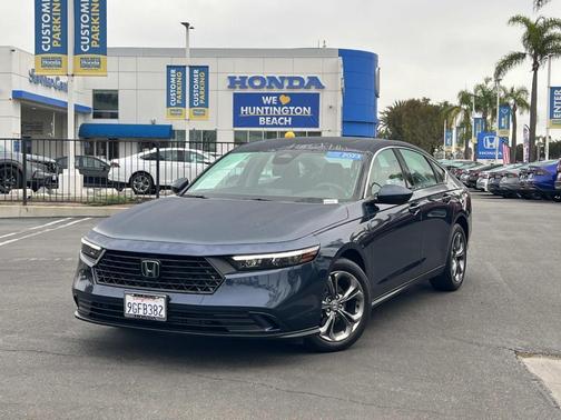 Blue 2023 Honda Accord EX