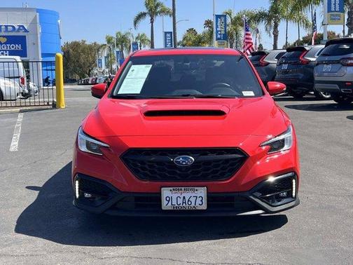 Ignition Red 2023 Subaru WRX Limited