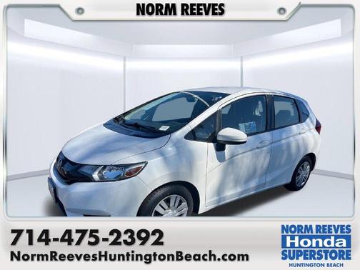 White 2016 Honda Fit LX
