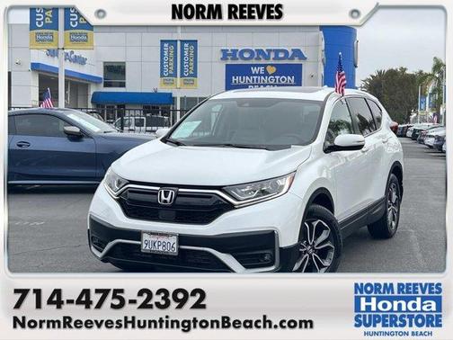 White 2022 Honda CR-V EX