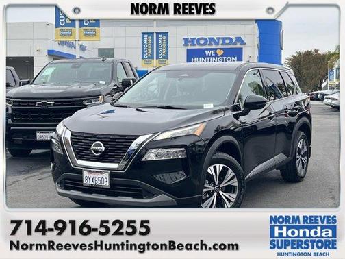 Black 2021 Nissan Rogue SV