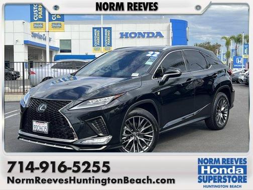 2022 Lexus RX 350 F SPORT Handling