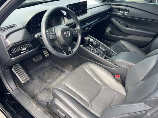 Black 2025 Honda Accord Hybrid Sport-L