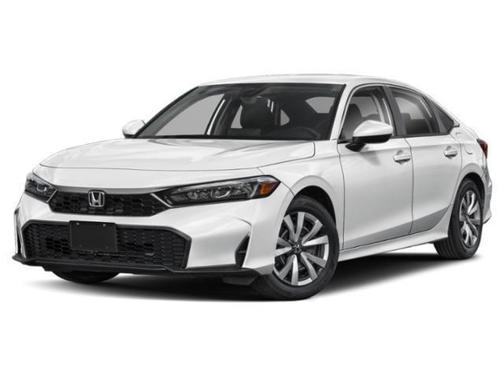 Platinum White Pearl 2026 Honda Civic LX