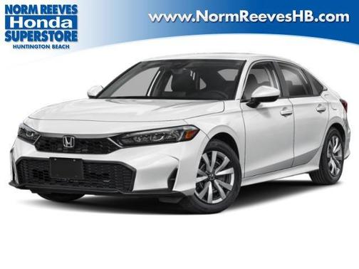 Platinum White Pearl 2026 Honda Civic LX