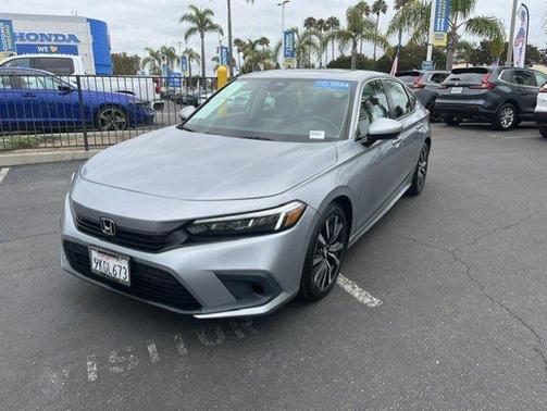 Silver 2024 Honda Civic EX