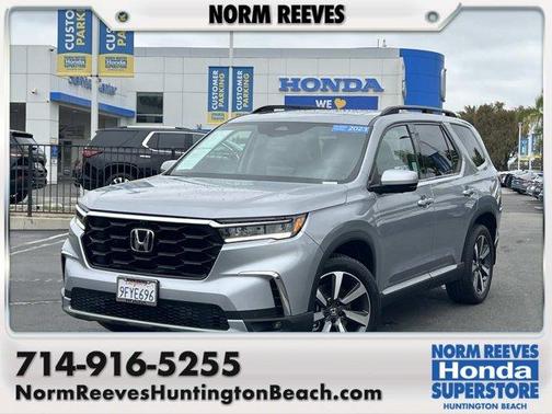 Silver 2023 Honda Pilot Elite