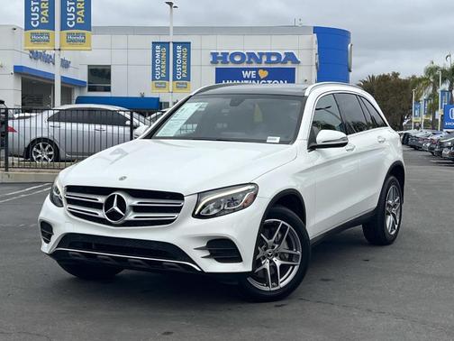 White 2019 Mercedes-Benz GLC 300 Base 4MATIC