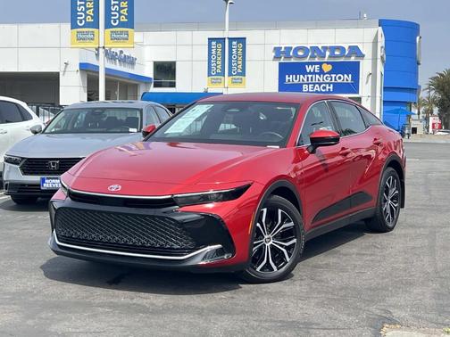 Red 2023 Toyota Crown XLE