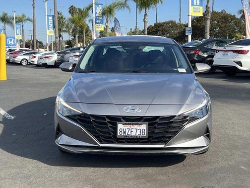 2021 Hyundai ELANTRA HEV Blue