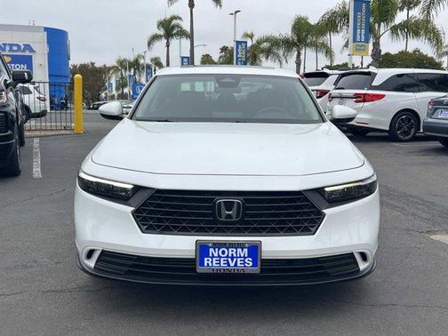 Platinum White 2024 Honda Accord EX