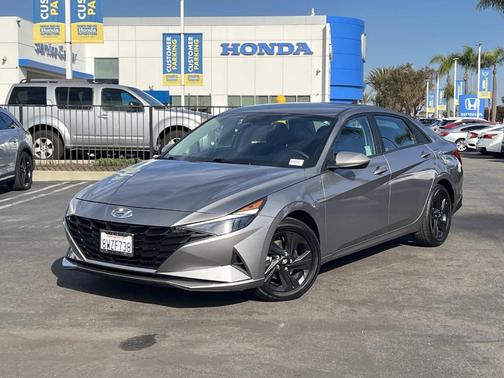 2021 Hyundai ELANTRA HEV Blue