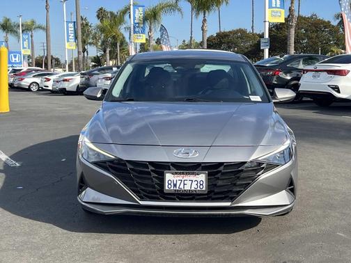 2021 Hyundai ELANTRA HEV Blue