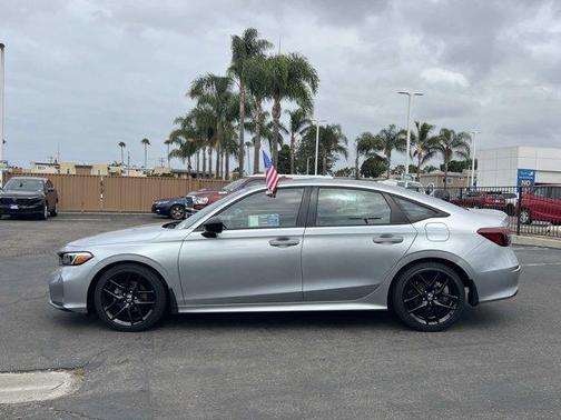 Silver 2025 Honda Civic Sport